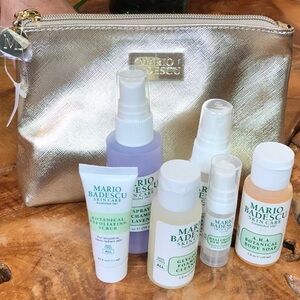 Mario Badescu Skincare Set with Gold Bag